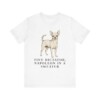 Chihuahua Humor Shirt, Vintage Dog Sketch Tee, Dog Humor Gift