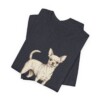 Chihuahua Humor Shirt, Vintage Dog Sketch Tee, Dog Humor Gift