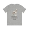 Chinese Crested Dad Shirt, Vintage Dog Sketch Tee, Dog Dad Gift Chinese Crested Dad Shirt, Vintage Dog Sketch Tee, Dog Dad Gift