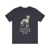 Chinese Crested Dad Shirt, Vintage Dog Sketch Tee, Dog Dad Gift Chinese Crested Dad Shirt, Vintage Dog Sketch Tee, Dog Dad Gift