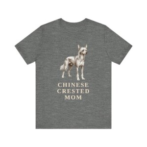 Chinese Crested Mom Shirt, Vintage Dog Sketch Tee, Dog Mom Gift Chinese Crested Mom Shirt, Vintage Dog Sketch Tee, Dog Mom Gift