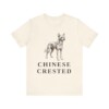 Chinese Crested Lover Shirt, Vintage Dog Sketch Tee, Dog Lover Gift Chinese Crested Lover Shirt, Vintage Dog Sketch Tee, Dog Lover Gift