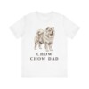 Chow Chow Dad Shirt, Vintage Dog Sketch Tee, Dog Dad Gift
