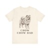 Chow Chow Dad Shirt, Vintage Dog Sketch Tee, Dog Dad Gift