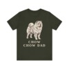 Chow Chow Dad Shirt, Vintage Dog Sketch Tee, Dog Dad Gift