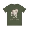 Chow Chow Dad Shirt, Vintage Dog Sketch Tee, Dog Dad Gift