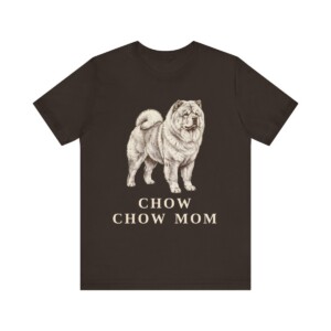 Chow Chow Mom Shirt, Vintage Dog Sketch Tee, Dog Mom Gift