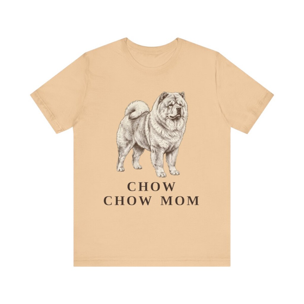 Chow Chow Mom Shirt, Vintage Dog Sketch Tee, Dog Mom Gift Chow Chow Mom Shirt, Vintage Dog Sketch Tee, Dog Mom Gift