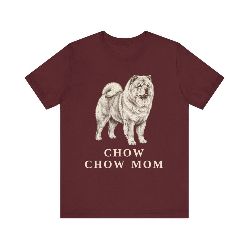 Chow Chow Mom Shirt, Vintage Dog Sketch Tee, Dog Mom Gift Chow Chow Mom Shirt, Vintage Dog Sketch Tee, Dog Mom Gift