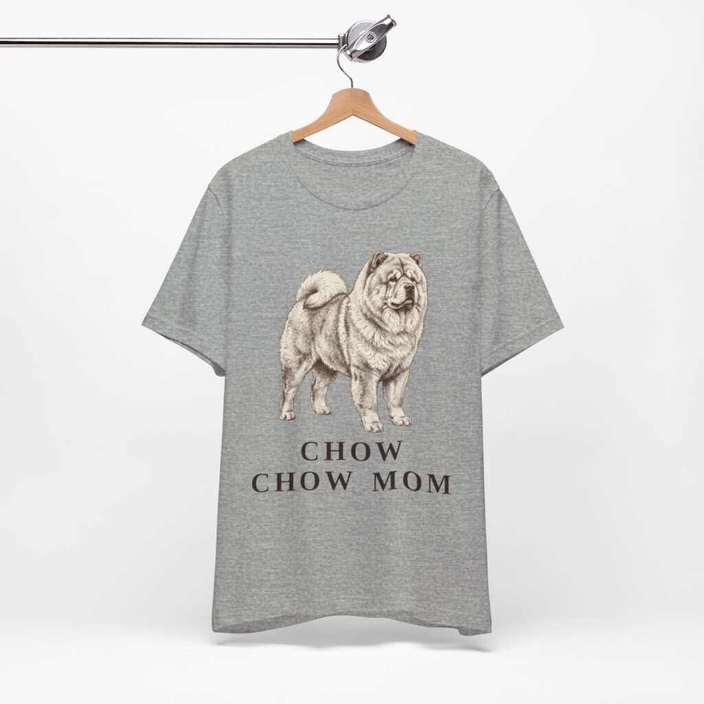 Chow Chow Mom Shirt, Vintage Dog Sketch Tee, Dog Mom Gift Chow Chow Mom Shirt, Vintage Dog Sketch Tee, Dog Mom Gift