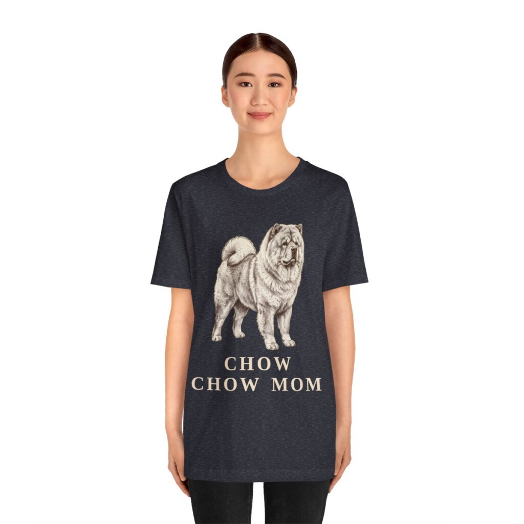 Chow Chow Mom Shirt, Vintage Dog Sketch Tee, Dog Mom Gift Chow Chow Mom Shirt, Vintage Dog Sketch Tee, Dog Mom Gift