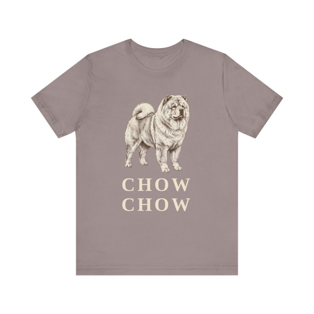 Chow Chow Lover Shirt, Vintage Dog Sketch Tee, Dog Lover Gift