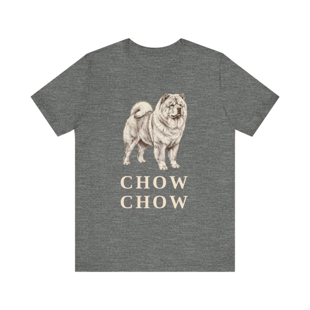 Chow Chow Lover Shirt, Vintage Dog Sketch Tee, Dog Lover Gift