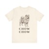 Chow Chow Lover Shirt, Vintage Dog Sketch Tee, Dog Lover Gift