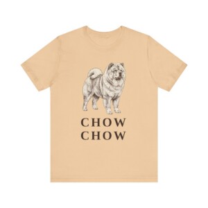 Chow Chow Lover Shirt, Vintage Dog Sketch Tee, Dog Lover Gift
