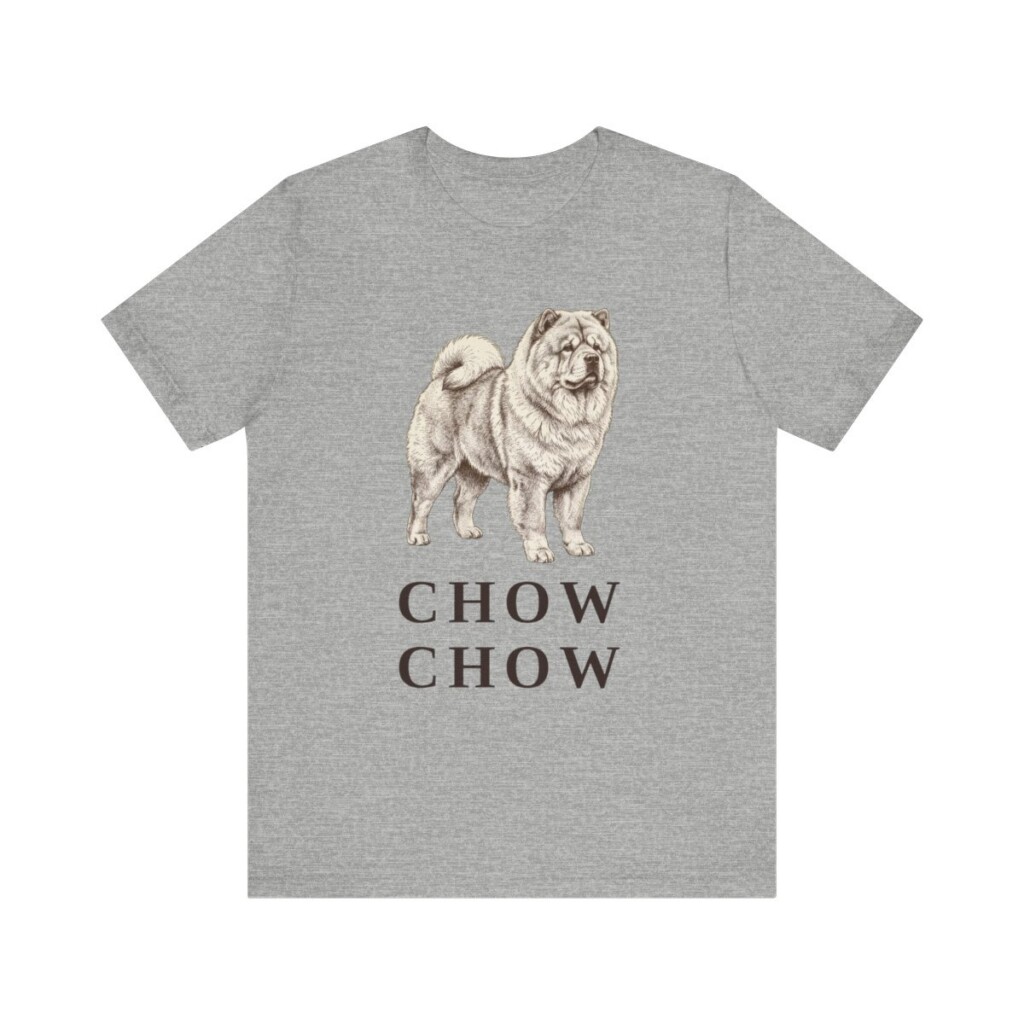 Chow Chow Lover Shirt, Vintage Dog Sketch Tee, Dog Lover Gift