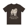Chow Chow Humor Shirt, Vintage Dog Sketch Tee, Dog Humor Gift