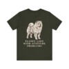 Chow Chow Humor Shirt, Vintage Dog Sketch Tee, Dog Humor Gift