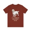 Clumber Spaniel Dad Shirt, Vintage Dog Sketch Tee, Dog Dad Gift Clumber Spaniel Dad Shirt, Vintage Dog Sketch Tee, Dog Dad Gift