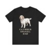 Clumber Spaniel Dad Shirt, Vintage Dog Sketch Tee, Dog Dad Gift Clumber Spaniel Dad Shirt, Vintage Dog Sketch Tee, Dog Dad Gift