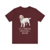 Clumber Spaniel Mom Shirt, Vintage Dog Sketch Tee, Dog Mom Gift