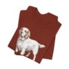Clumber Spaniel Mom Shirt, Vintage Dog Sketch Tee, Dog Mom Gift