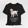 Clumber Spaniel Mom Shirt, Vintage Dog Sketch Tee, Dog Mom Gift