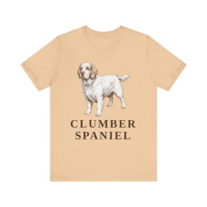 Clumber Spaniel Lover Shirt, Vintage Dog Sketch Tee, Dog Lover Gift