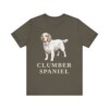 Clumber Spaniel Lover Shirt, Vintage Dog Sketch Tee, Dog Lover Gift