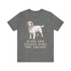 Clumber Spaniel Humor Shirt, Vintage Dog Sketch Tee, Dog Humor Gift
