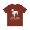 Clumber Spaniel Humor Shirt, Vintage Dog Sketch Tee, Dog Humor Gift