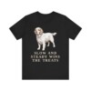 Clumber Spaniel Humor Shirt, Vintage Dog Sketch Tee, Dog Humor Gift