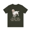 Clumber Spaniel Humor Shirt, Vintage Dog Sketch Tee, Dog Humor Gift