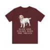 Clumber Spaniel Humor Shirt, Vintage Dog Sketch Tee, Dog Humor Gift