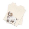 Clumber Spaniel Humor Shirt, Vintage Dog Sketch Tee, Dog Humor Gift
