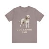 Cockapoo Dad Shirt, Vintage Dog Sketch Tee, Dog Dad Gift