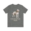 Cockapoo Dad Shirt, Vintage Dog Sketch Tee, Dog Dad Gift