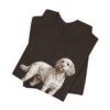 Cockapoo Dad Shirt, Vintage Dog Sketch Tee, Dog Dad Gift