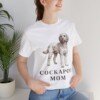 Cockapoo Mom Shirt, Vintage Dog Sketch Tee, Dog Mom Gift