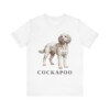 Cockapoo Lover Shirt, Vintage Dog Sketch Tee, Dog Lover Gift