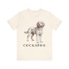 Cockapoo Lover Shirt, Vintage Dog Sketch Tee, Dog Lover Gift