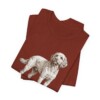 Cockapoo Humor Shirt, Vintage Dog Sketch Tee, Dog Humor Gift