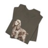 American Cocker Spaniel Humor Shirt, Vintage Dog Sketch Tee, Dog Humor Gift