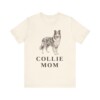 Collie Mom Shirt, Vintage Dog Sketch Tee, Dog Mom Gift Collie Mom Shirt, Vintage Dog Sketch Tee, Dog Mom Gift
