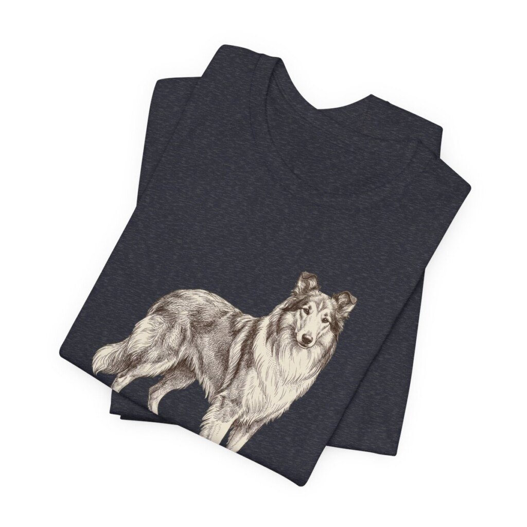 Collie Mom Shirt, Vintage Dog Sketch Tee, Dog Mom Gift Collie Mom Shirt, Vintage Dog Sketch Tee, Dog Mom Gift