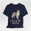 Collie Mom Shirt, Vintage Dog Sketch Tee, Dog Mom Gift Collie Mom Shirt, Vintage Dog Sketch Tee, Dog Mom Gift