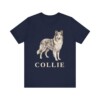 Collie Lover Shirt, Vintage Dog Sketch Tee, Dog Lover Gift