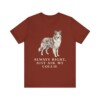 Collie Humor Shirt, Vintage Dog Sketch Tee, Dog Humor Gift