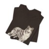Collie Humor Shirt, Vintage Dog Sketch Tee, Dog Humor Gift