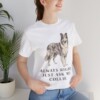 Collie Humor Shirt, Vintage Dog Sketch Tee, Dog Humor Gift